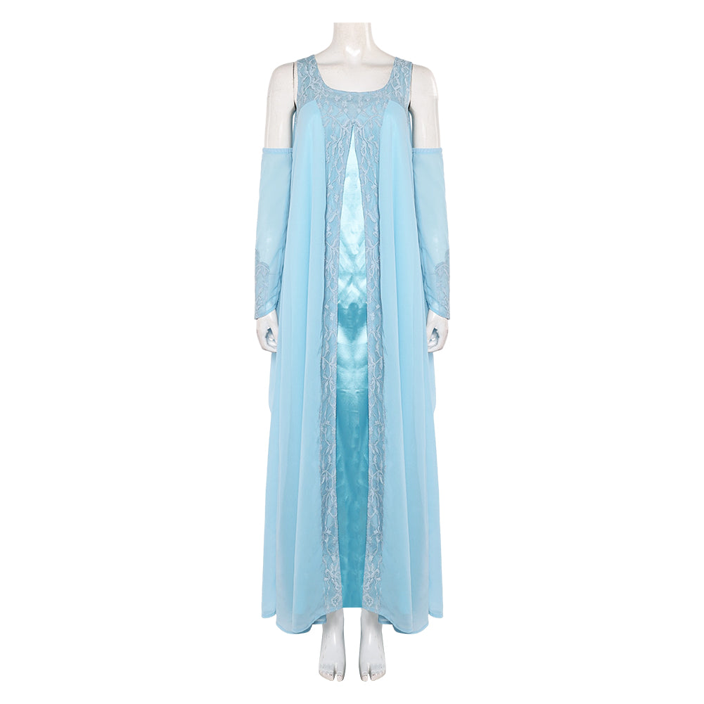 Padme Amidala Women Blue Carnival Halloween Cosplay Costume