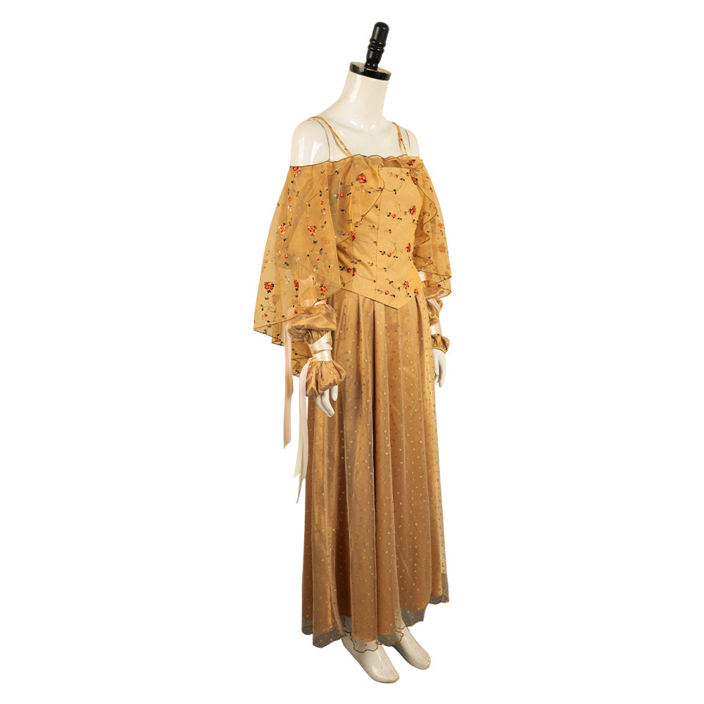 padme dress Amidala Women Yellow Meadow Party Carnival Halloween Cosplay Costume theyll have a different Size:17.5 / 36 ankle leather boots City Chic Claudine Wrap