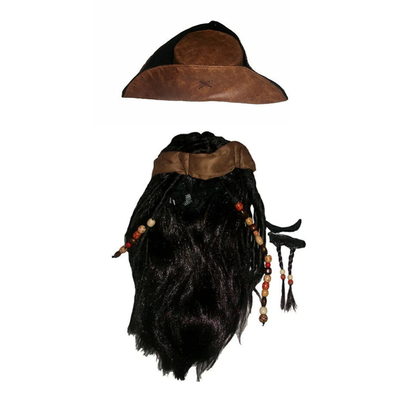 Cossky Costumes Pirates Jack Outfits Halloween Suit Cosplay Costume
