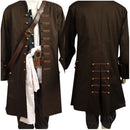 Cossky Costumes Pirates Jack Outfits Halloween Suit Cosplay Costume