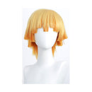 Cossky Costumes Wig / One Size Agatsuma Zenitsu Kimono Infinity Castle Outfits Halloween Cosplay Costume