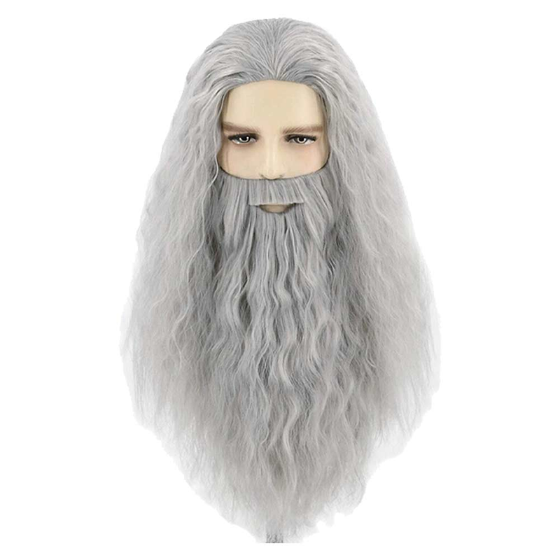 Cossky Costumes Wig / One Size The Lord of the Rings The Fellowship of the Ring Gandalf Cosplay Costume