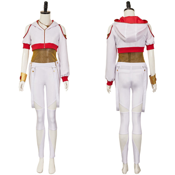 Cossky Costumes Zombies Nova Red Women Carnival Halloween Cosplay Costume