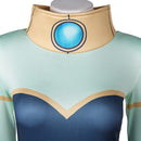 Creature Commandos 2024 Nina Mazursky Women Blue Jumpsuit Carnival Halloween Cosplay Costume