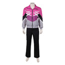 Crime 101 2026 Ormon Pink Sportswear Set Outfit Men Halloween Carnival Party Cosplay Costume