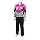 Crime 101 2026 Ormon Pink Sportswear Set Outfit Men Halloween Carnival Party Cosplay Costume