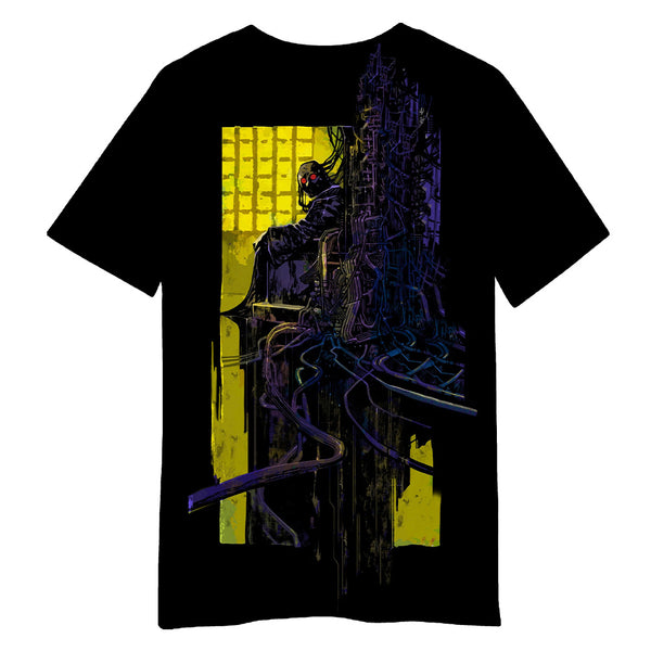 Cyberpunk 2077 Game Tarot Emperor Black Shirt Party Carnival Halloween Cosplay Costume