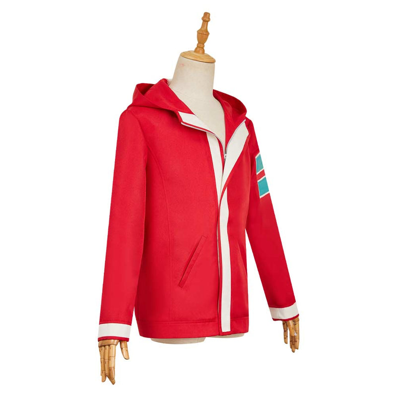 Dan da dan Momo Ayase Red Coat Carnival Halloween Cosplay Costume