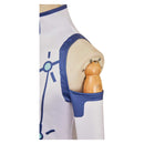 Dan da dan Season 2 (2025) Vemola Bamora Women White And Blue Jumpsuit Cosplay Costume