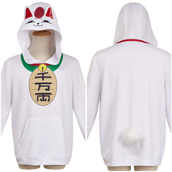 Dan da dan Turbo Granny White Hoodie Men Women Casual Streetwear Pullover Original Design