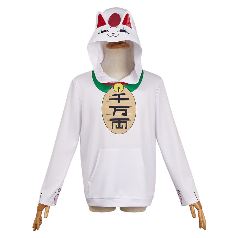 Dan da dan Turbo Granny White Hoodie Men Women Casual Streetwear Pullover Original Design