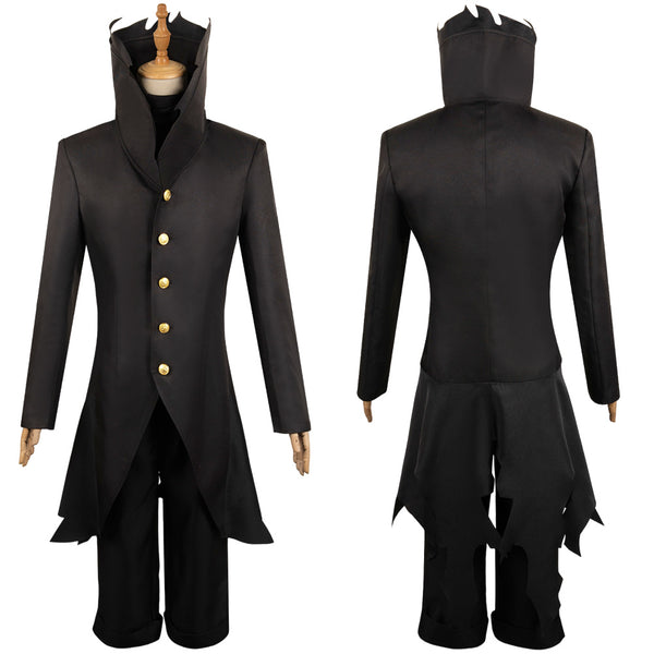 Dandadan Anime Ken Takakura Black Outfit Party Carnival Halloween Cosplay Costume