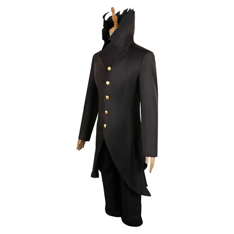 Dandadan Anime Ken Takakura Black Outfit Party Carnival Halloween Cosplay Costume