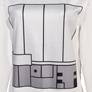 Dandadan Anime Momo Ayase Women White Top Party Carnival Halloween Cosplay Costume