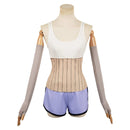 Dandadan Anime Seiko Ayase Women White Outfit Party Carnival Halloween Cosplay Costume