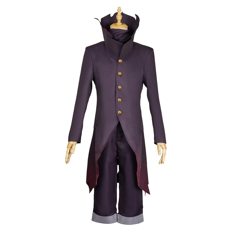 Dandadan Ken Takakura Black Red Outfit Carnival Halloween Cosplay Costume