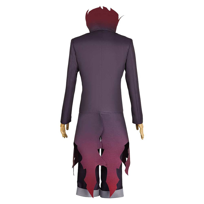 Dandadan Ken Takakura Black Red Outfit Carnival Halloween Cosplay Costume