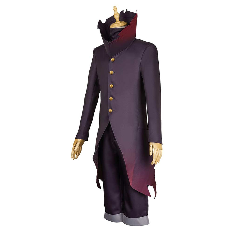 Dandadan Ken Takakura Black Red Outfit Carnival Halloween Cosplay Costume