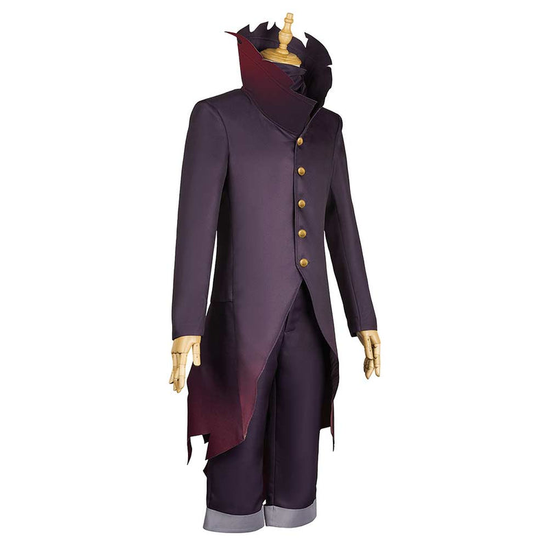 Dandadan Ken Takakura Black Red Outfit Carnival Halloween Cosplay Costume