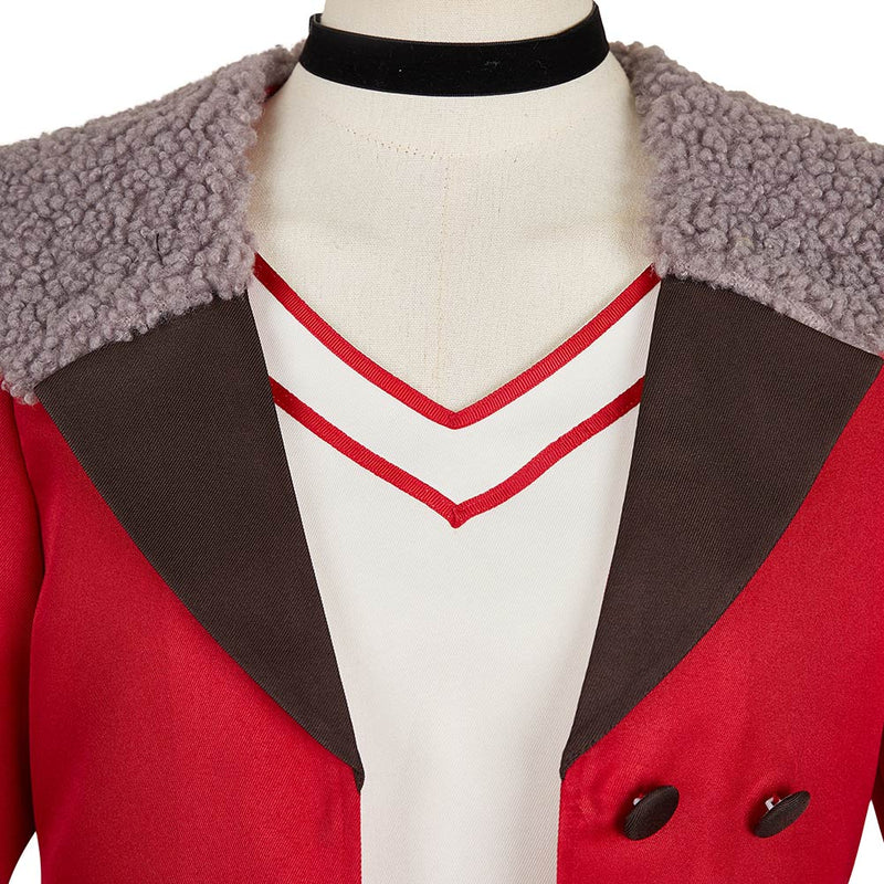 Momo Ayase Women Red Dress Outfit Carnival Halloween Cosplay Costume Momo Ayase Women Red Dress Outfit Carnival Halloween Cosplay Costume