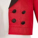 Dandadan Momo Ayase Women Red Dress Outfit Carnival Halloween Cosplay Costume