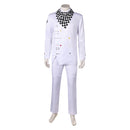 Danganronpa Kokichi Oma White Outfit Carnival Halloween Cosplay Costume
