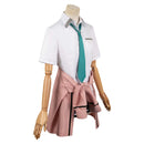 Days with My Stepsister Anime Saki Ayase Women Pink Outfit Party Carnival Halloween Cosplay Costume
