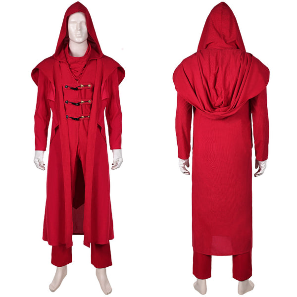 Dead by Daylight Game Subliminal Menace Legion Slipknot Red Outfit Party Carnival Halloween Cosplay Costume