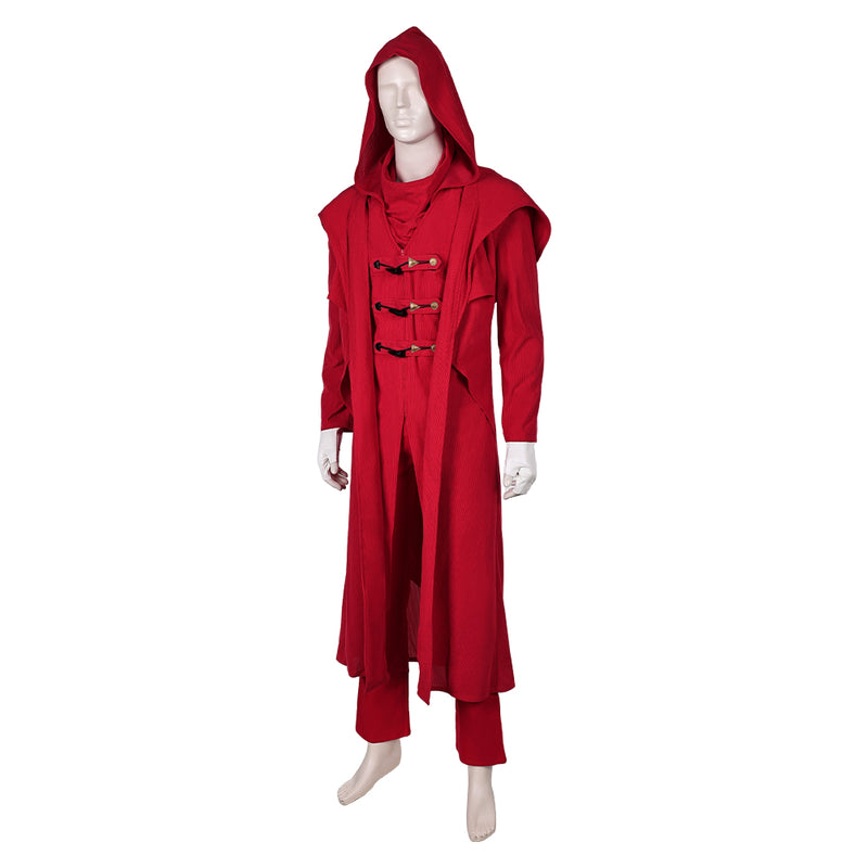 Dead by Daylight Game Subliminal Menace Legion Slipknot Red Outfit Party Carnival Halloween Cosplay Costume