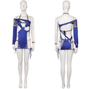Dead or Alive Monica Women Blue Swimsuit Carnival Halloween Cosplay Costume