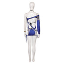 Dead or Alive Monica Women Blue Swimsuit Carnival Halloween Cosplay Costume