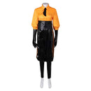 Deadlock Haze Women Yellow Black Outfit Carnival Halloween Cosplay Costume