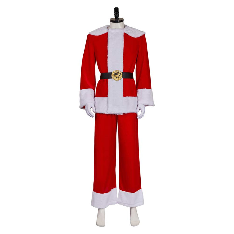 Dear Santa 2024 Satan Red Christmas Outfit Carnival Halloween Cosplay Costume Dear Santa 2024 Satan Red Christmas Outfit Carnival Halloween Cosplay Costume
