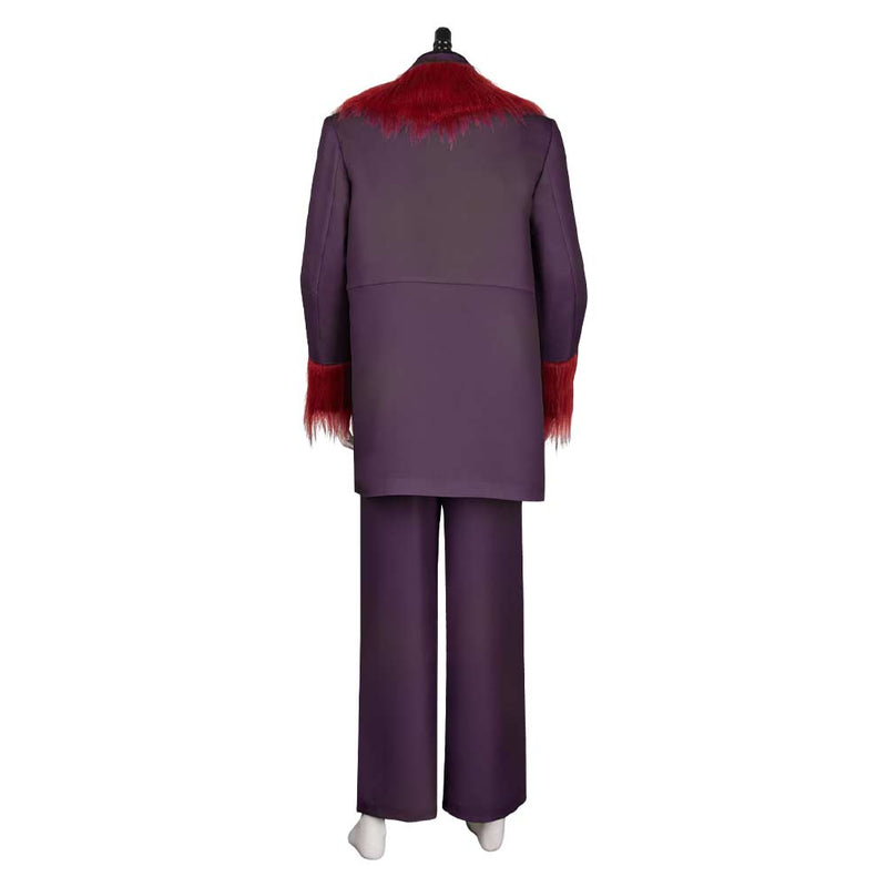 Dear Santa 2024 Satan Purple Outfit Carnival Halloween Cosplay Costume