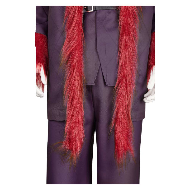 Dear Santa 2024 Satan Purple Outfit Carnival Halloween Cosplay Costume