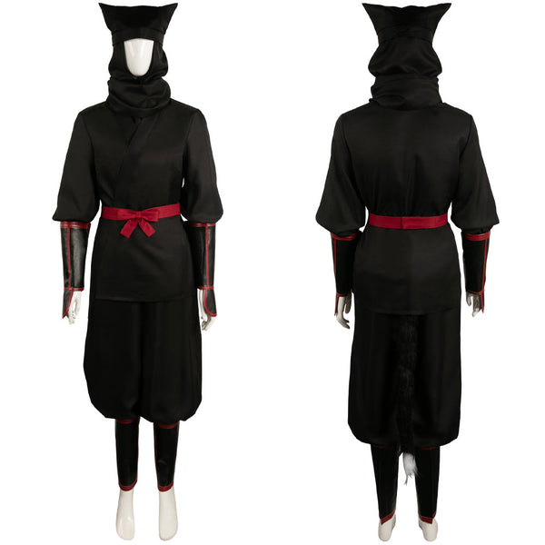 Delicious in Dungeon Anime Izutsumi Women Black Outfit Party Carnival Halloween Cosplay Costume