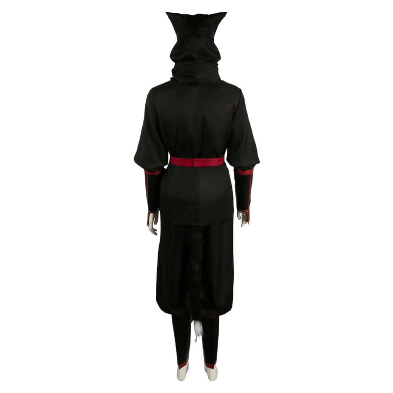 Delicious in Dungeon Anime Izutsumi Women Black Outfit Party Carnival Halloween Cosplay Costume