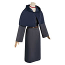 Delicious in Dungeon Anime Marcille Donato Women Dark Blue Dress Set Cosplay Costume
