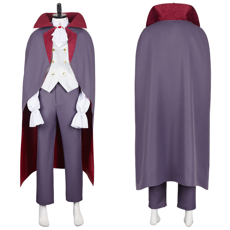 Delicious in Dungeon Anime Mithrun Vampire Outfit Party Carnival Halloween Cosplay Costume