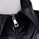 Delta Force Ghroth the Warden Black Leather Coat Set Outfit Men Halloween Carnival Party Cosplay Costume