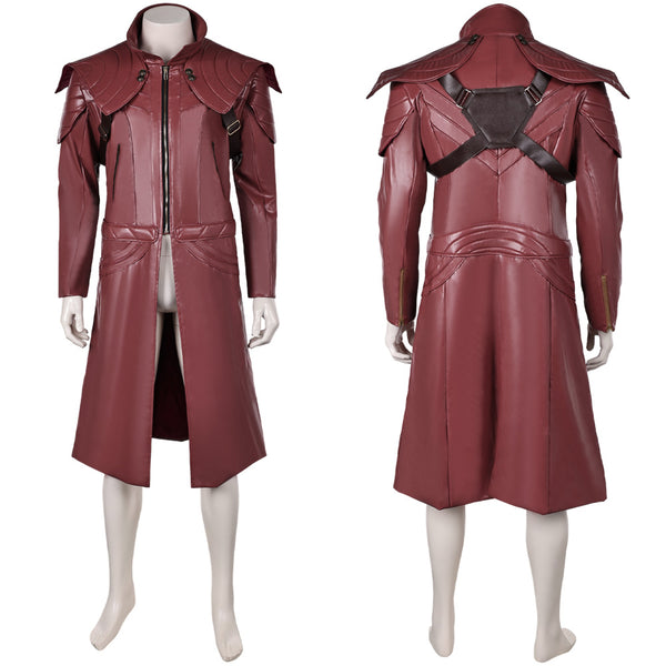 Devil May Cry Dante Red Leather Coat Party Carnival Halloween Cosplay Costume