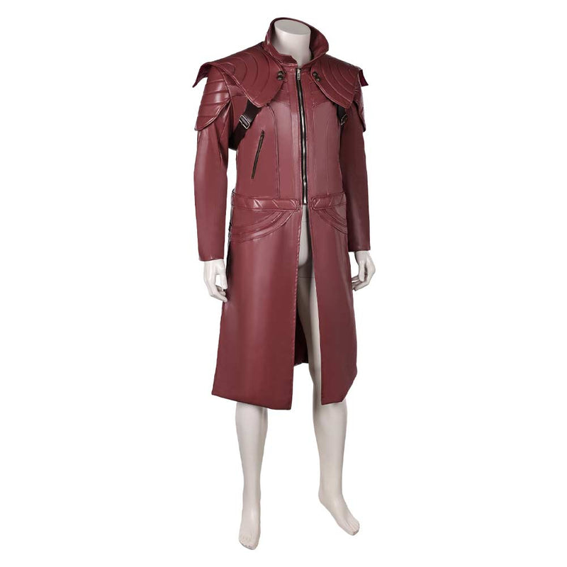 Devil May Cry Dante Red Leather Coat Party Carnival Halloween Cosplay Costume