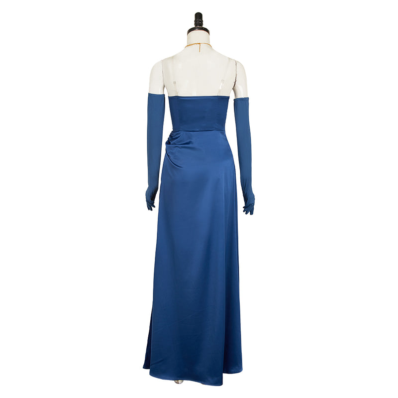 anastasia disney blue dress Dispatch Blonde Blazer Mandy Blue Gown Outfit Women Halloween Carnival Party Cosplay Costume
