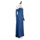 Dispatch Blonde Blazer Mandy Blue Gown Outfit Women Halloween Carnival Party Cosplay Costume