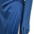 Dispatch Blonde Blazer Mandy Blue Gown Outfit Women Halloween Carnival Party Cosplay Costume