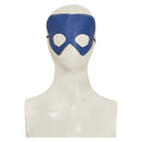 Dispatch Blonde Blazer Mandy Blue Gown Outfit Women Halloween Carnival Party Cosplay Costume