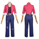 Dispatch Invisigal Pink Jacket Pants Set Outfit Women Halloween Carnival Party Cosplay Costume