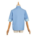 Dispatch Robert Robertson Blue Shirt Outfit Halloween Carnival Party Cosplay Costume 
