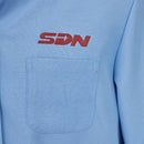 Dispatch Robert Robertson Blue Shirt Outfit Halloween Carnival Party Cosplay Costume 