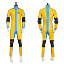 Dispatch Waterboy Yellow Leather Jumpsuit Outfit Men Halloween Carnival Party Cosplay Costume